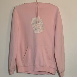 H&M Soft Pink Relaxed Fit Hoodie